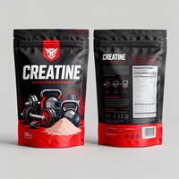 Sachets refermables en aluminium Mono PE pour la récupération post-entraînement, idéaux pour les boissons et les suppléments de sport