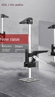 Sunsbuild Cric à bras en acier de qualité industrielle, outil manuel à levier pour le levage, pour l'installation de placards, de cloisons sèches et de carreaux, ODM