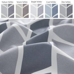 <span class=keywords><strong>Rideau</strong></span> <span class=keywords><strong>de</strong></span> <span class=keywords><strong>douche</strong></span> à crochet <span class=keywords><strong>de</strong></span> ceinture géométrique en forme <span class=keywords><strong>de</strong></span> V, antibactérien, imperméable <span class=keywords><strong>et</strong></span> lavable <span class=keywords><strong>de</strong></span> 72 pouces en polyester durable - Product Image 5