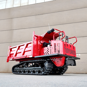 Dumper sur chenilles hydraulique de 2 à 7 tonnes, transporteur à chenilles en caoutchouc pour la construction agricole et le transport en montagne - Product Image 2