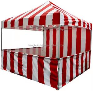 Outdoor Custom Mini Carnival <strong>Tent</strong> <strong>Red</strong> White Striped Promotion <strong>Tents</strong> Trade Show Event <strong>Tent</strong> for Party - Product Image 2