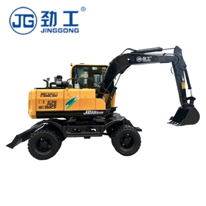 Escavatore Gommato JG70S da 7 Tonnellate, Attrezzatura Compatta per Miniere, Adatto a Progetti di Costruzione Urbana. - Product Image 1