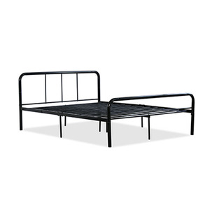 2026 ENTRADA Modern Design Single & Double Metal <b>Bed</b> Curved Headboard <b>Low</b> Price Steel <b>Frame</b> Evergreen Mail Order Bedroom Furnitu - Product Image 1