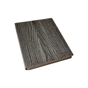 עיצוב אירופאי מודרני ידידותי לסביבה חיצונית wpc מרוכבים decking extrusion דק עץ טבעי טקסטורות גן - Product Image 5