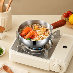 Single Handle Walnut Bowl Household Metal Snack Egg Noodle Salad Milk <b>Pot</b> <b>for</b> Mixing <b>Pot</b> - Product Image 5