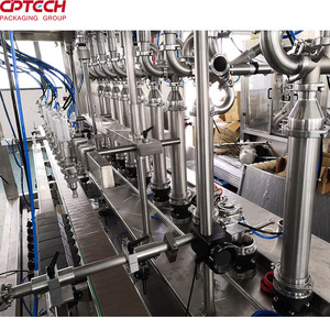 Ligne de production de lait CPTECH pour la ligne de remplissage de lait en bouteille en utilisant un remplisseur à piston de lait et une capsuleuse à broche pour <span class=keywords><strong>le</strong></span> super <span class=keywords><strong>marché</strong></span> - Product Image 2