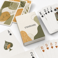 Cartes à jouer promotionnelles personnalisées, jeu de cartes en papier et emballage de marque pour événements B2B, cadeaux et activation en point de vente