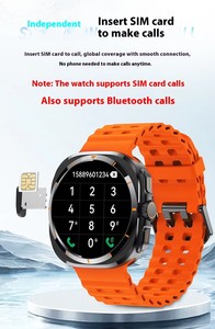 Nouvelle Montre Connectée Série BW8 10 2026 avec Emplacement pour Carte SIM, Batterie 600 mAh, Bracelet en Silicone, Étanche IP67, Suivi du Sommeil et de l'Activité Physique - Product Image 6