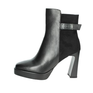 Classico Casual tacco alto stivaletti 8864 traspirante altezza crescente 5cm modello leopardato in gomma PU per l'autunno inverno - Product Image 1