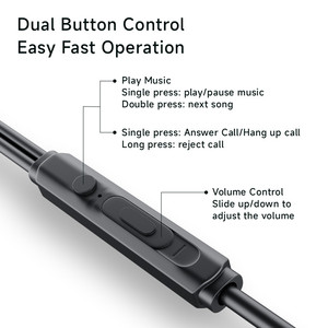 E7 Tai Nghe Có Dây Tai Nghe 1.2M 3.5Mm Giao Diện Di Động Earbuds Với Kim Loại Nút Tai Handfree Di Động Phụ Kiện - Product Image 4