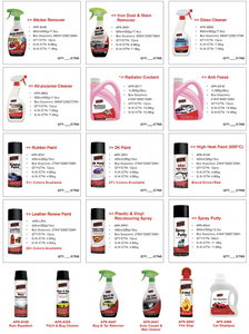 ผลิตภัณฑ์ดูแลรถยนต์ทุกรุ่นของ <span class=keywords><strong>aeropak</strong></span> สำหรับการบำรุงรักษาและการดูแลรักษา - Product Image 2