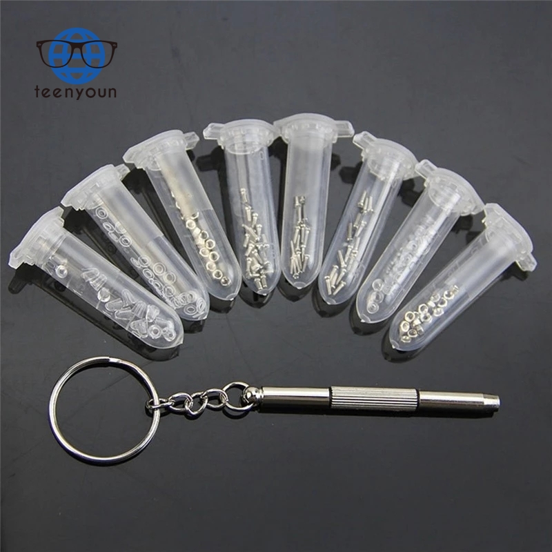 Очки для очков Teenyoun, винтовая гайка, носоупор, оптический инструмент для ремонта, набор в ассортименте, новые популярные очки