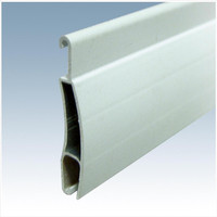 Profilé en aluminium 6063 T5 de haute qualité pour porte à enroulement, profilés d'extrusion en aluminium durables pour lamelles de volet roulant