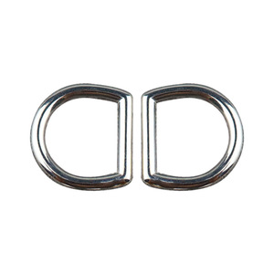 Stainless Steel D-Ring Buckle 1.5x1.5 Cm For Bags And Backpacks Solid Seamless Metal Hardware - Product Image 4