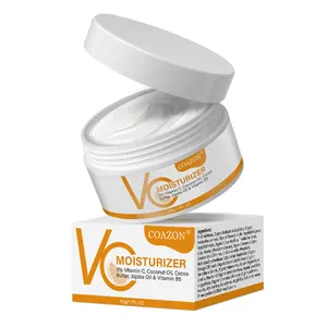 OEM Vitamin C Brightening Whitening Face Cream for Reduces Discoloration face Moisturizer Lotion with Hyaluronic Acid 1.7 oz