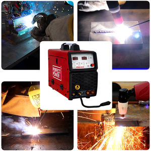 Machine à souder 5 en 1 <span class=keywords><strong>Mig</strong></span> Mag <span class=keywords><strong>Tig</strong></span> Inverseur de soudage Manuel Soudeurs à l'arc métallique Machine à souder électrique 220V Découpe au <span class=keywords><strong>plasma</strong></span> - Product Image 4