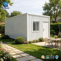 Structure en acier respirante de 20 pieds pour une installation rapide, conteneur mobile pliable pour bâtiments résidentiels et bureaux