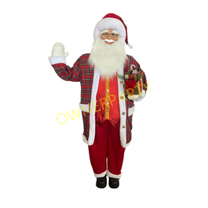 Venta al por mayor Sra. Claus bailando Santa Venta caliente decoración de Navidad baile animado Santa Claus para vacaciones festivas - Product Image 6