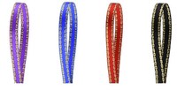 Vente en gros 3mm * 20m ruban polyester bord doré boîte cadeau boîte à gâteau ruban d'emballage