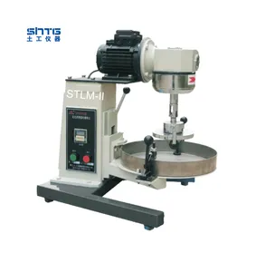 STLM-II Wet Wheel Abrasion Loss Tester (Complies to ASTM D3910) to perform abrasion test of asphalt emulsion slurry mixture