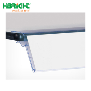 Customized Length <b>PVC</b> Shelf Edge Label Holder <b>Strips</b> for Wood Shelves and Metal Racks - Product Image 6