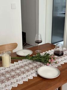 <span class=keywords><strong>Camino</strong></span> <span class=keywords><strong>de</strong></span> <span class=keywords><strong>Mesa</strong></span> <span class=keywords><strong>de</strong></span> Encaje Blanco <span class=keywords><strong>de</strong></span> Lujo Ligero Francés, un Toque <span class=keywords><strong>de</strong></span> Elegancia Ritual - Product Image 3