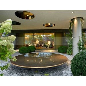 Escultura Art Deco de Acero Inoxidable Impermeable para Uso en Exteriores - Product Image 2