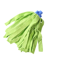 Têtes de serpillière en microfibre pour produits ménagers, 150g/pièce, tissu en bande