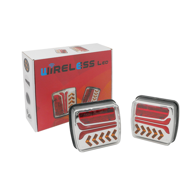 Wireless Light Kit for Tractor Boat Lorry Van Indicated Truck Lamp Magnetic LED Trailer Light Kit