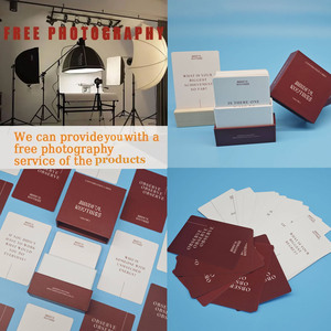 Cartes d'affirmation personnalisées en gros, impression de logo, cartes flash éducatives, jeu de cartes motivantes pour la santé mentale - Product Image 3