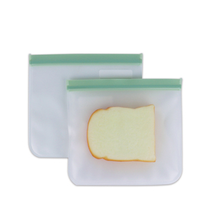 Sacs de conservation alimentaire en silicone PEVA écologiques réutilisables personnalisables - Product Image 5