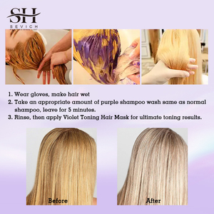 <span class=keywords><strong>แชมพู</strong></span>สำหรับ<span class=keywords><strong>ผม</strong></span><span class=keywords><strong>สี</strong></span>บลอนด์<span class=keywords><strong>สี</strong></span>เงินแบบมืออาชีพแชมพูป้องกันผมสีม่วง - Product Image 6