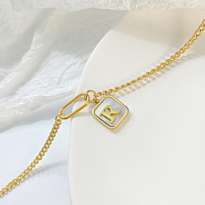 <span class=keywords><strong>Collana</strong></span> fai-da-te con catena a clavicola quadrata placcata in oro 18 <span class=keywords><strong>carati</strong></span> di lusso leggero <span class=keywords><strong>24</strong></span> <span class=keywords><strong>carati</strong></span> - Product Image 4