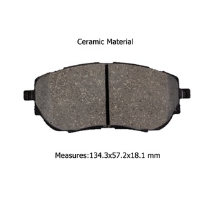 Plaquettes <span class=keywords><strong>de</strong></span> <span class=keywords><strong>frein</strong></span> <span class=keywords><strong>avant</strong></span> D1964-9189 pour Toyota Auris RE18/Corolla (_E18_) Hatchback 10/2012- - Product Image 2
