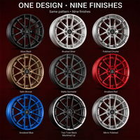 Jantes forgées 3 pièces en bronze noir à fente en V, livraison directe usine OEM, vente chaude, 19x9.5 5x112 6061T6, jantes personnalisées à déport profond pour Mercedes