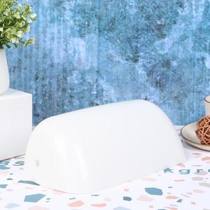 Paralume con motivo a fiore bianco minimalista Design moderno per interni per decorazioni per la casa farmacia lettura accessori Desktop di ricambio