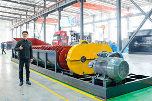 เครื่องซักผ้าล็อกสำหรับล้างแร่เหล็กโครเมี่ยมเครื่องซักผ้าล็อก limonite ทนทานสำหรับโรงงานล้างหิน - Product Image 4