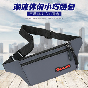 Sport Waist Bag Nylon Waterproof Multi Pocket Running Fanny Pack For Men Women Lightweight Outdoor Travel Use - Product Image 2