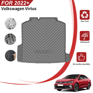 เบาะรองนั่งท้ายรถกันน้ำสำหรับอุปกรณ์เสริม <span class=keywords><strong>Volkswagen</strong></span> Virtus <span class=keywords><strong>2022</strong></span> + - Product Image 2