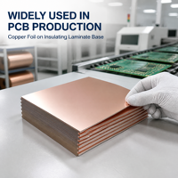 Feuille de stratifié FR4 cuivrée simple face 1oz 2oz 35um 70um pour la fabrication de cartes de circuits imprimés (PCB) – Vente en gros