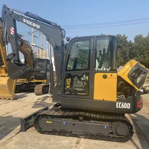 Excavadora Usada Volvo 60D Mini de 6 Toneladas, Modelo 2024, Motor y Bomba Incluidos, Capacidad de Cucharón de 0.23m, Excelente Estado - Product Image 2