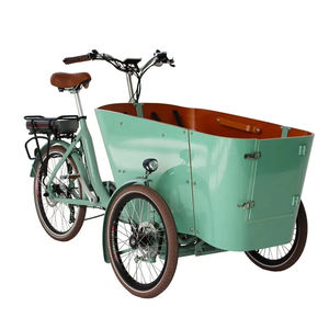 Entrepôt néerlandais de l'UE, vélo à 3 roues avec boîte de chargement, <span class=keywords><strong>tricycle</strong></span> de chargement à chargement frontal à vendre, vélo de chargement électrique - Product Image 3