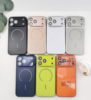 Nouvel Arrivage : Coque de Téléphone en Verre AG avec Protection d'Objectif, Housse Magnétique pour Téléphones Mobiles iPhone 17 AIR, 17 Pro Max, 16, 15, 14, 13 PRO