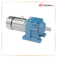 Motorreductor helicoidal de la serie KDK, fabricantes de biselado, 12V CC, reductor hipoide, máquina de engranajes