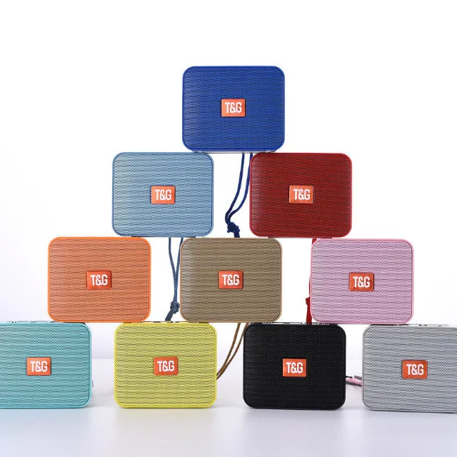 Hot Sale T & G166 Mini-Lautsprecher mit tragbarem Mehrfarben-FM-Radio-Lautsprecher Wireless