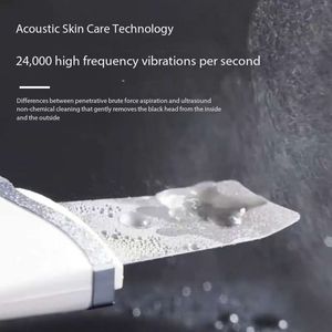 Wholesale Smart Home Products New Ultrasonic Skin <b>Scrubber</b> Vibration <b>Face</b> Spatula Blackhead Remover Shovel Clean Cavitation - Product Image 3