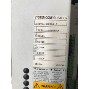 INDRAMAT Digital A.C. Controlador Compacto DKS 1.-W50A para Equipos Industriales - Product Image 2