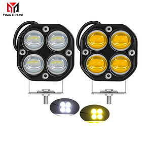 Barra de luz <span class=keywords><strong>Led</strong></span> de trabajo para conducción, foco antiniebla ámbar de 60W, 3 pulgadas, 40W, para ATV, coche, 4x4, camión, montaje empotrado, Tractor, motocicleta - Product Image 1