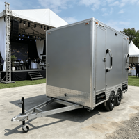 Douche et toilettes portables pour camping-car, salle de bain mobile de luxe VIP, caravane, camping, extérieur, toilettes écologiques, remorque
