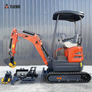 Gratis Verkoop Aanpasbare Micro Graafmachine Met Swing Boom Fabrikant Graafmachine Micro Bagger 1.6 Ton Diesel Mini Graafmachine - Product Image 3